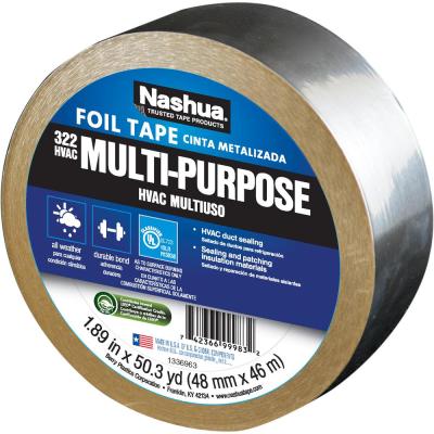 1.89 in. x 50 yd. 322 Multi-Purpose HVAC Foil Tape